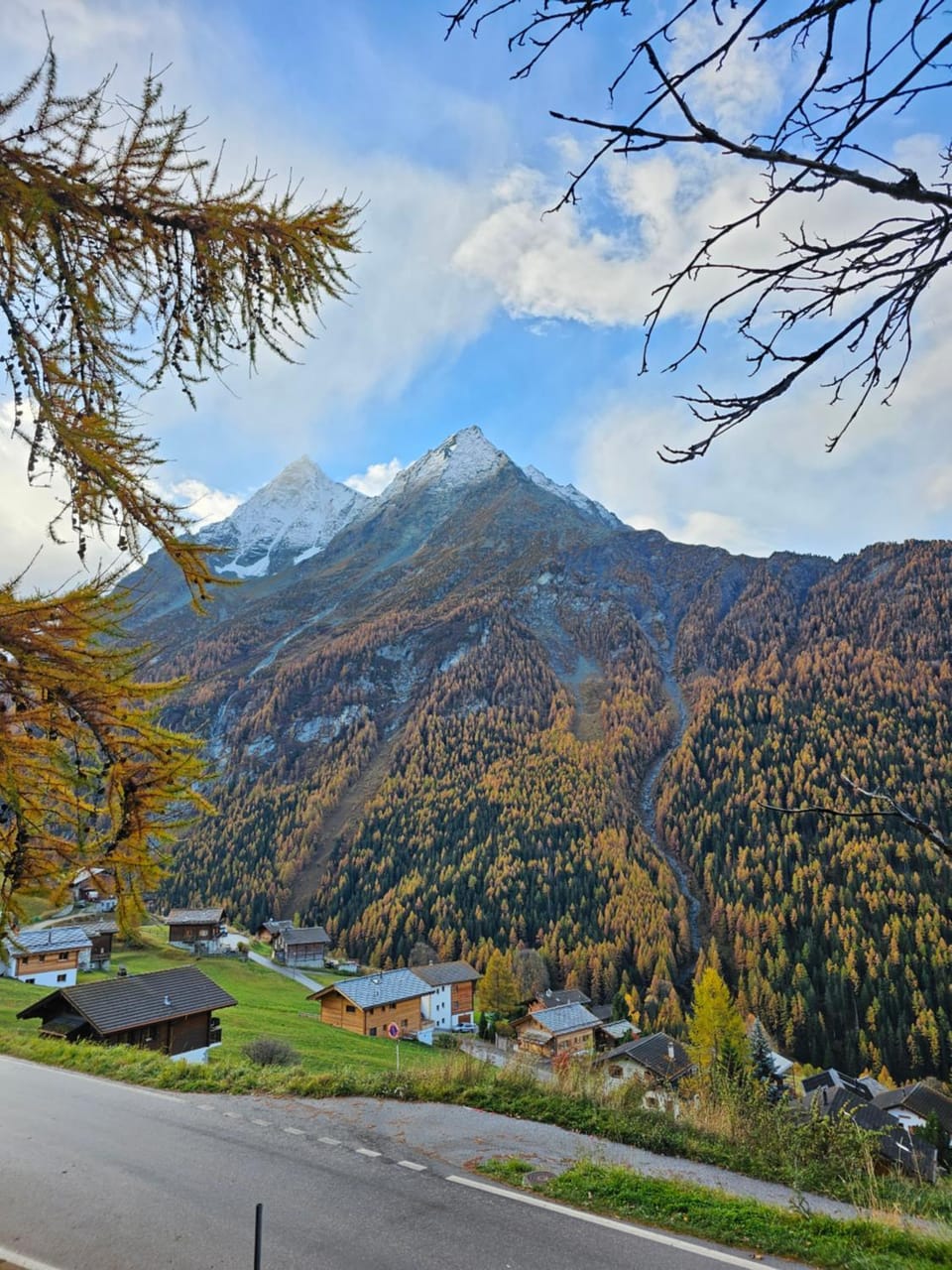 Autumn, Mountain view