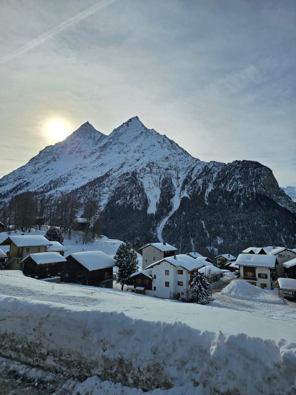 Winter, Mountain view