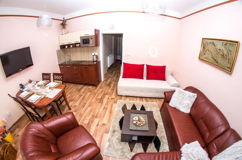 Living room, Seating area, Dining area