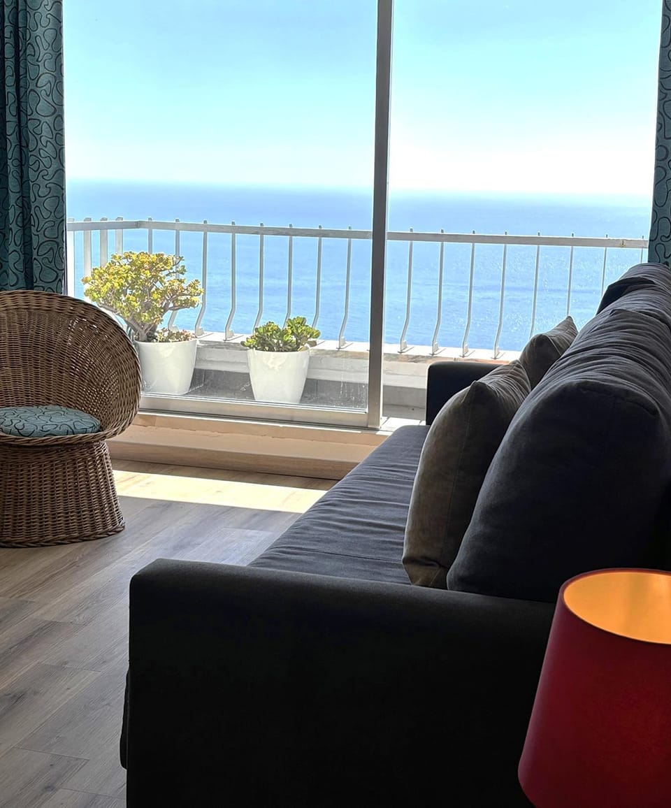 Balcony/Terrace, Living room, Sea view