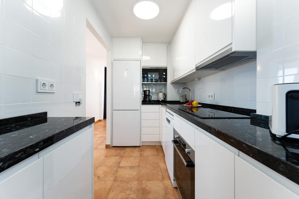 Kitchen or kitchenette, Living room