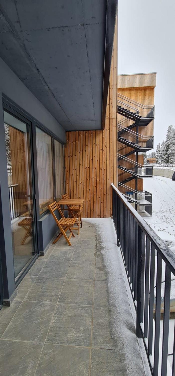 Winter, View (from property/room), Balcony/Terrace