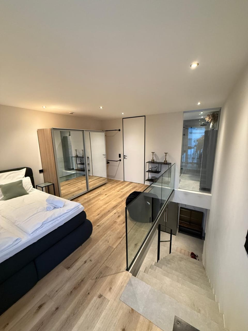 Bed, Photo of the whole room, Bedroom, wardrobe