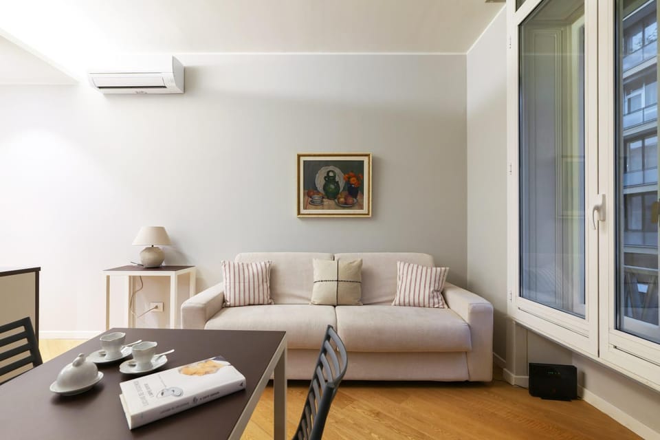 Living room, air conditioner