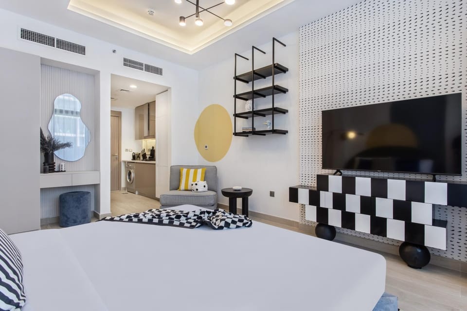 Modern Boutique Studio with Burj Khalifa View Apartment in Dubai