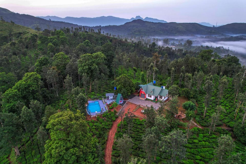 Day, Bird's eye view, Mountain view