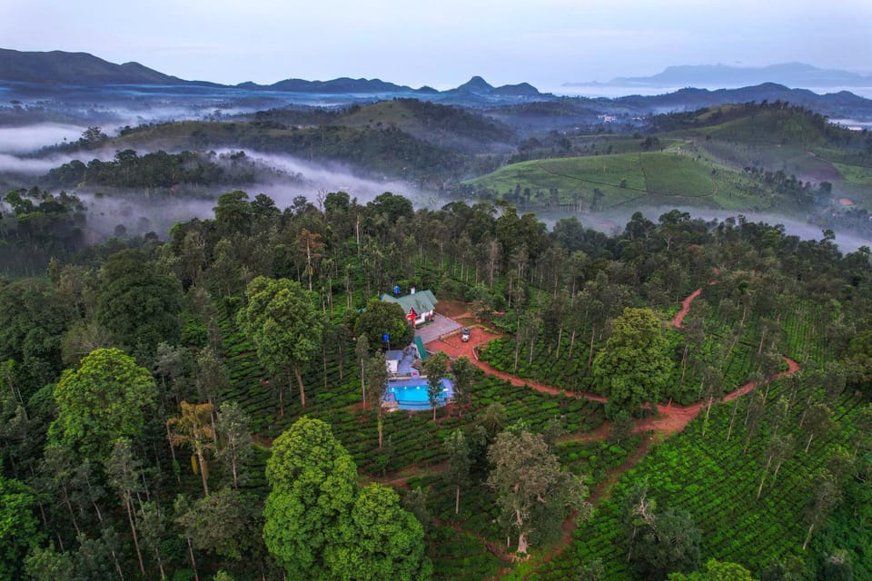 Bird's eye view, Mountain view