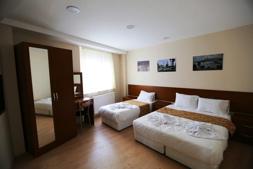 Bed, Photo of the whole room, Bedroom, towels, wardrobe