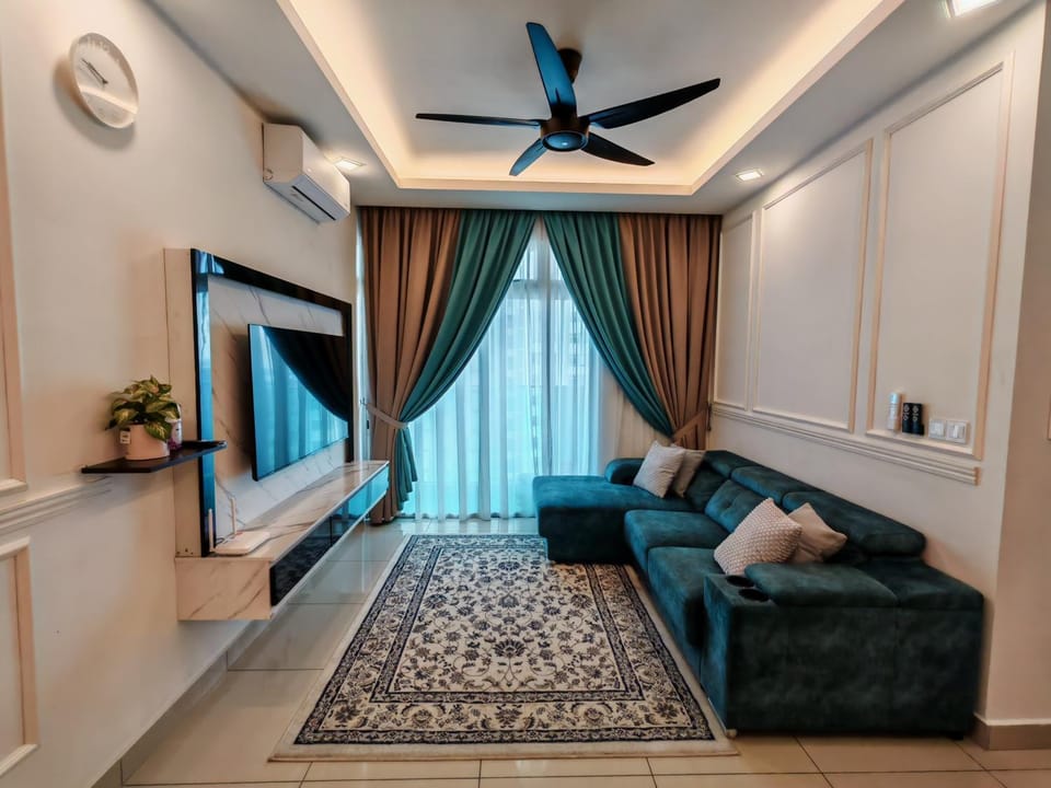 Living room, air conditioner
