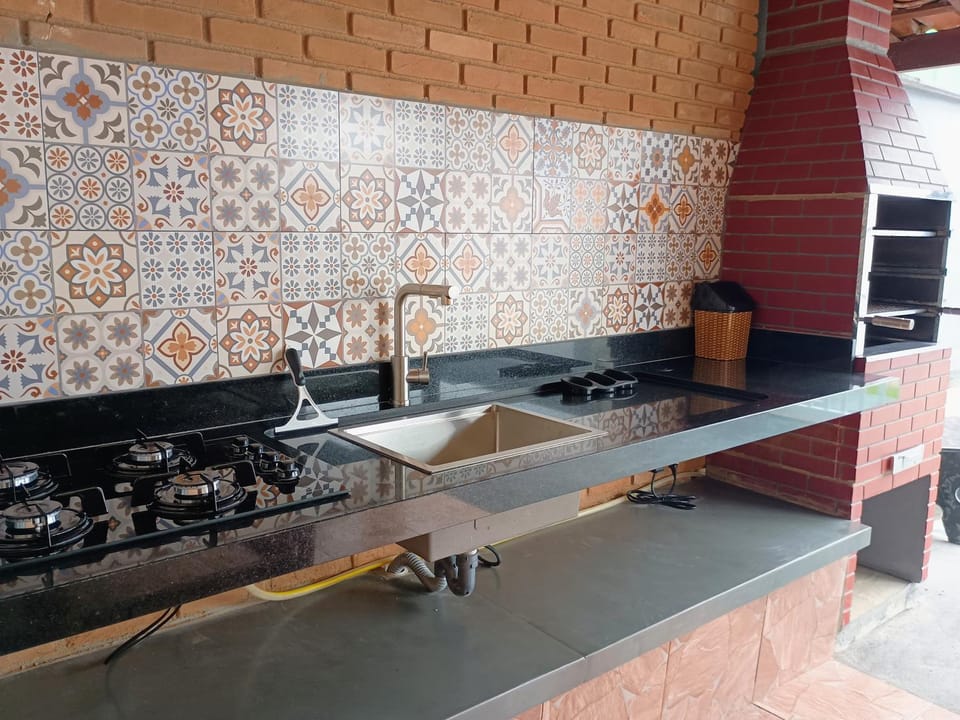 BBQ facilities, stove
