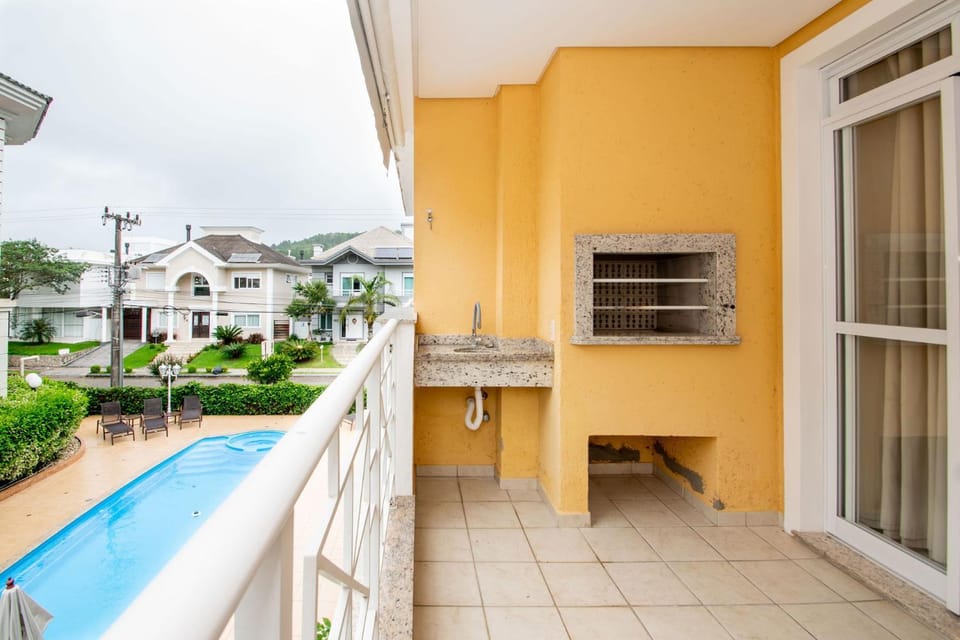 Piscina e Churrasqueira em Jurerê SC7646 Apartment in Florianopolis