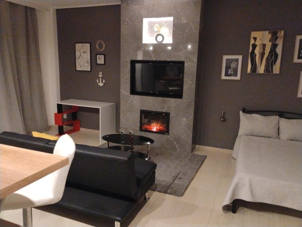 TV and multimedia, Living room, Photo of the whole room, Seating area, Bedroom