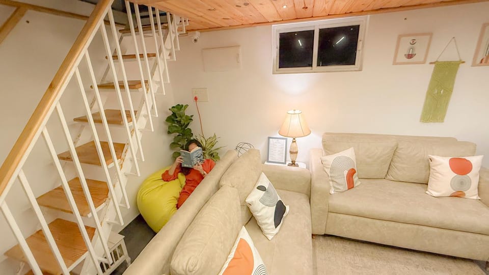 Property building, Living room, Seating area, Area and facilities