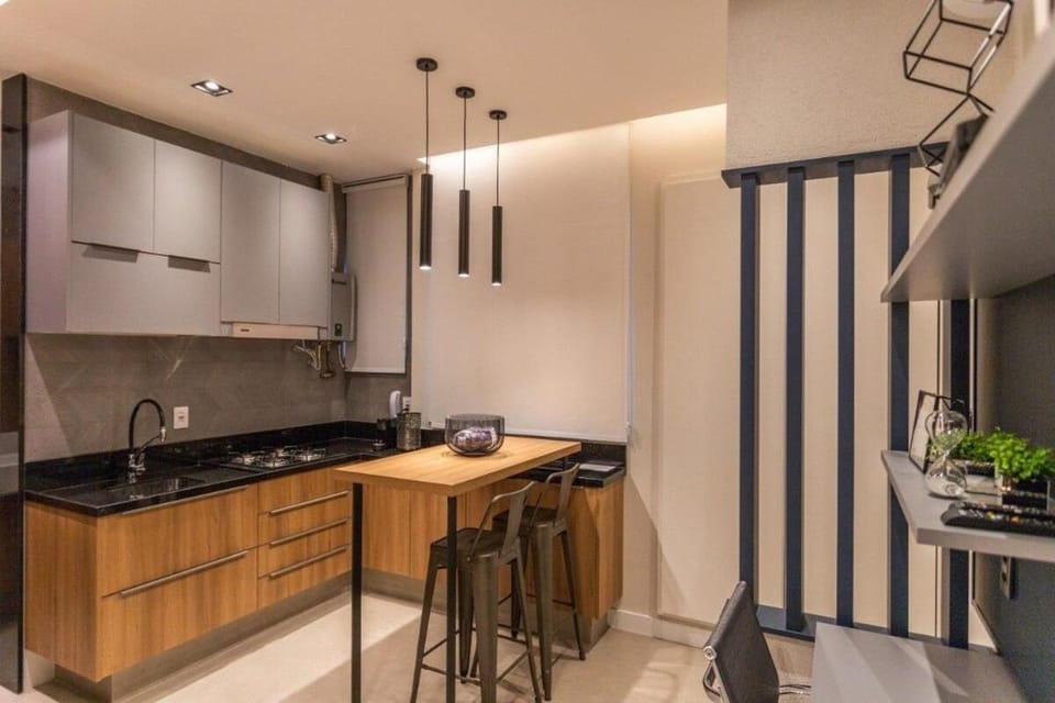 Kitchen or kitchenette, Living room