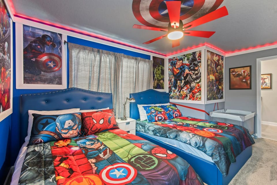 Bed, Photo of the whole room, Bedroom