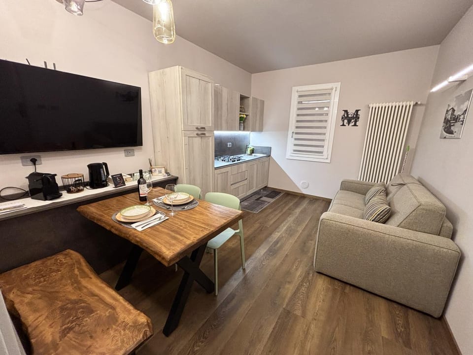 TV and multimedia, Kitchen or kitchenette, Living room, Seating area, kitchen