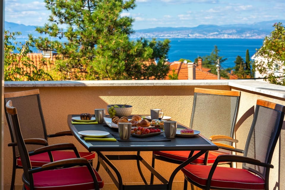 View (from property/room), Balcony/Terrace, Sea view