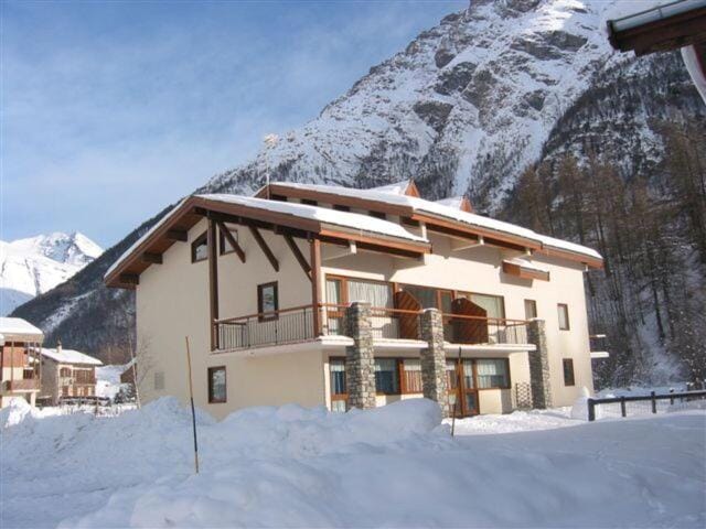 Winter, Skiing, Mountain view