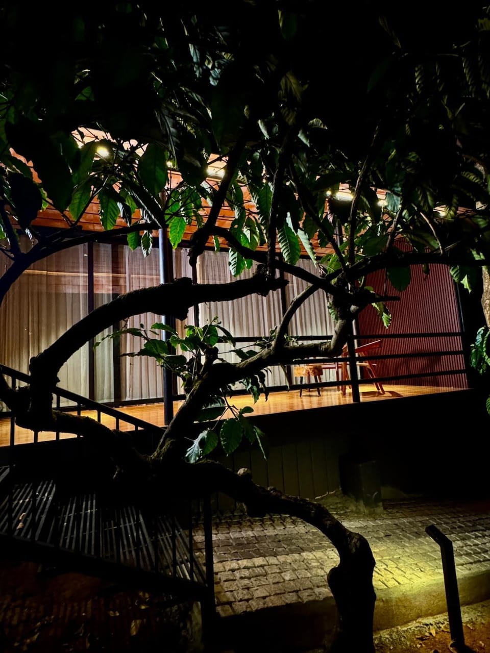 Night, Balcony/Terrace, Balcony/Terrace, Garden view