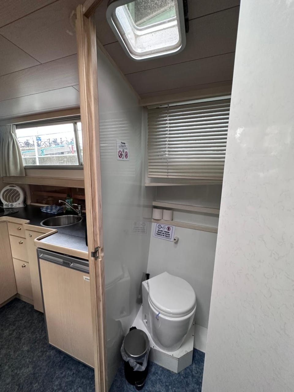 Luxury Houseboat Docked boat in Amsterdam