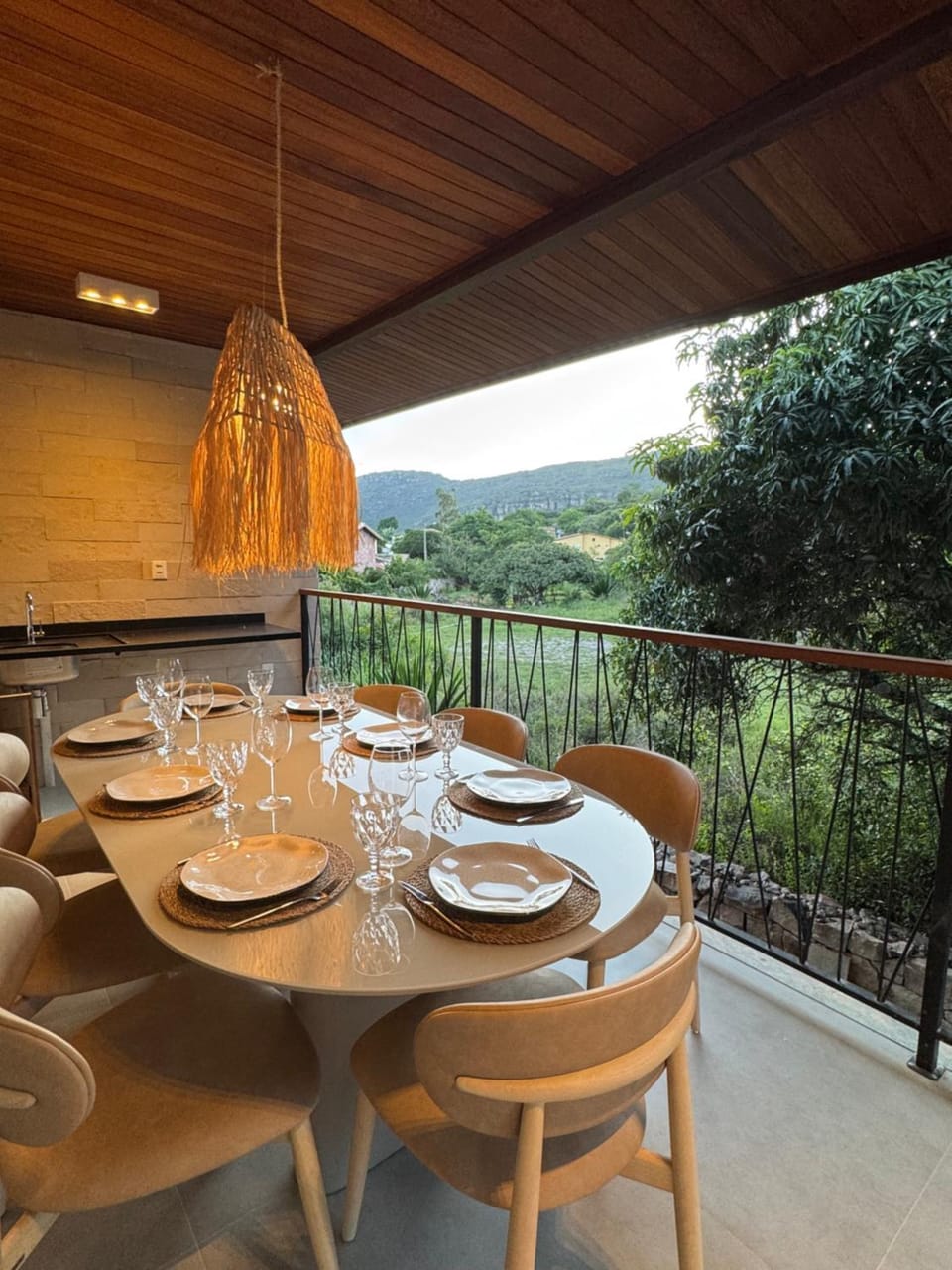 Natural landscape, Balcony/Terrace, Mountain view