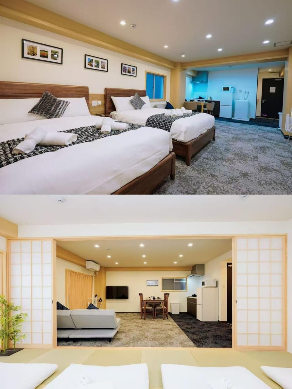 Living room, Bedroom