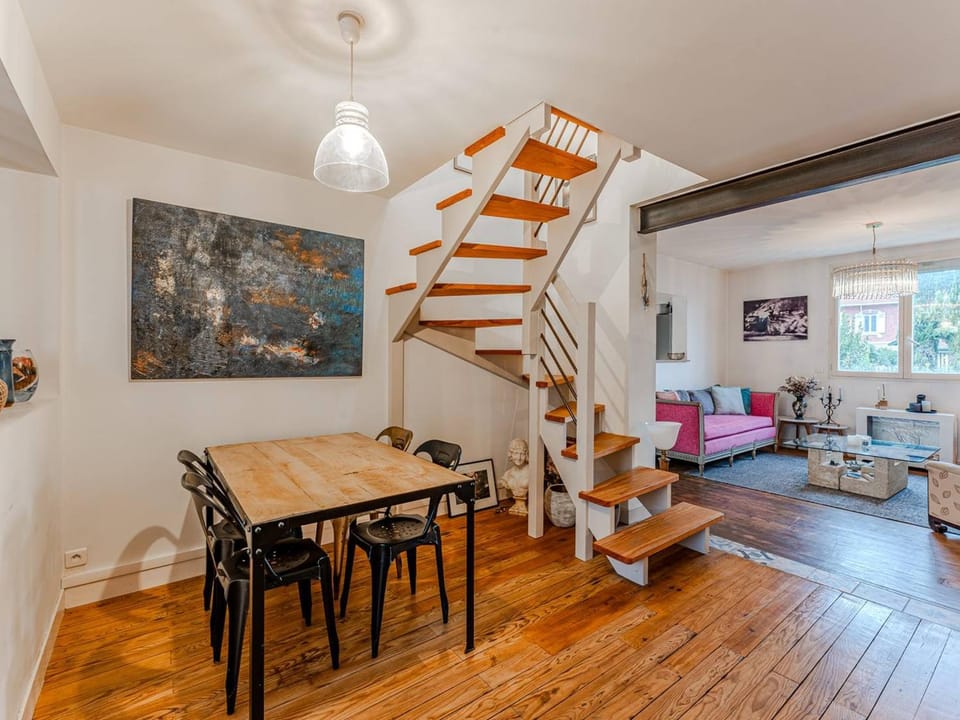 Maison arcachonnaise 3 ch., jardin, proche plage et commerces, WIFI - FR-1-433-129 House in Arcachon