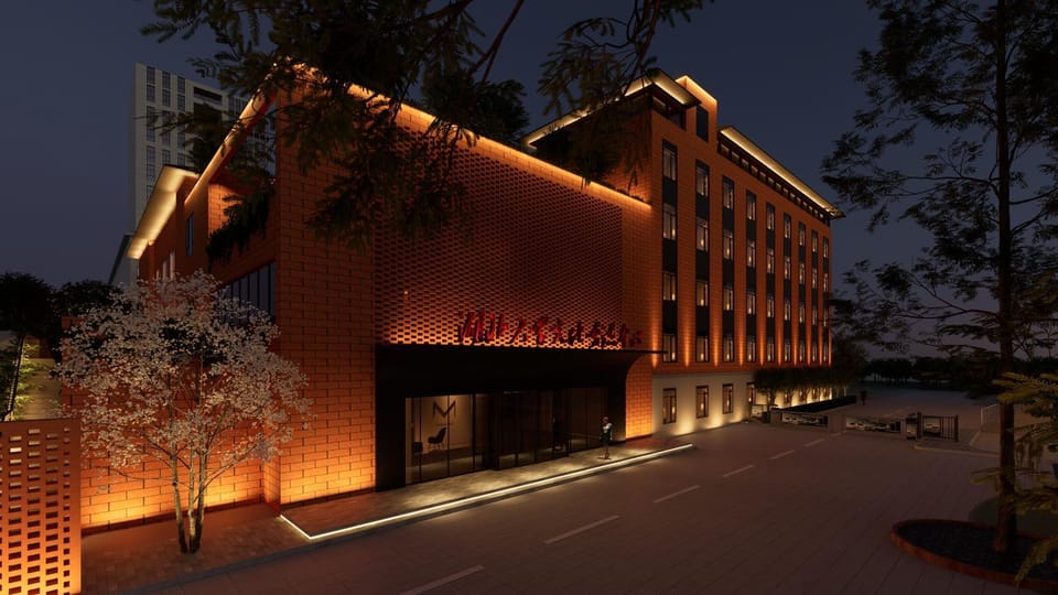 红墙琴园酒店武汉武昌万象城湖北大学店 Hotel in Wuhan