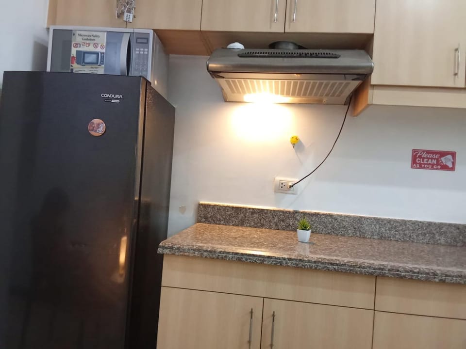 Kitchen or kitchenette, minibar, stove
