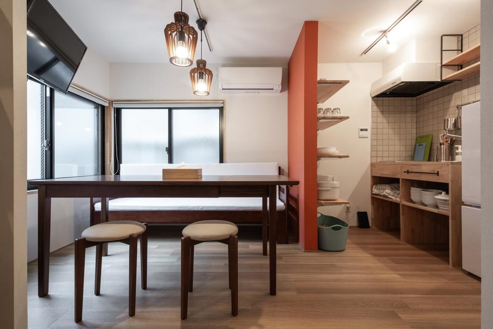The Villa Ebisu RED惠比寿駅徒步8分静かな住宅地 Villa in Shibuya