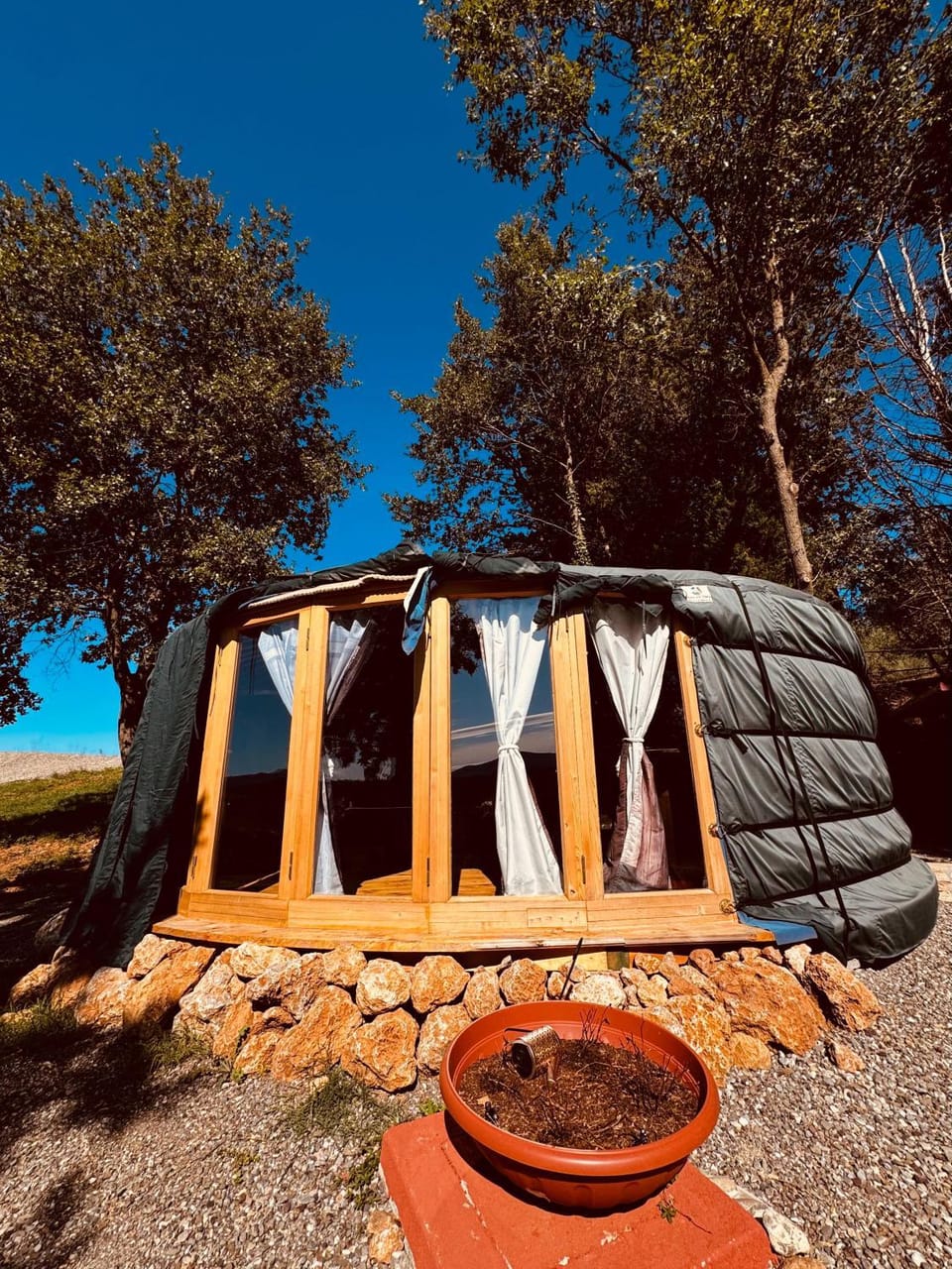 Panoramica Luxury tent in Tuscany