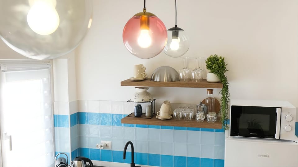 Coffee/tea facilities, Kitchen or kitchenette, minibar, stove