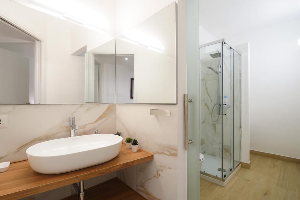 Shower, Toilet, Bathroom, towels