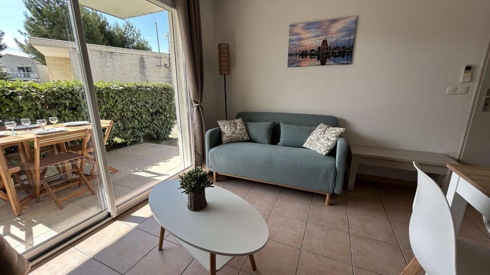 Appartement 2 pièces climatisé proche du port GN190-015 Apartment in Gruissan