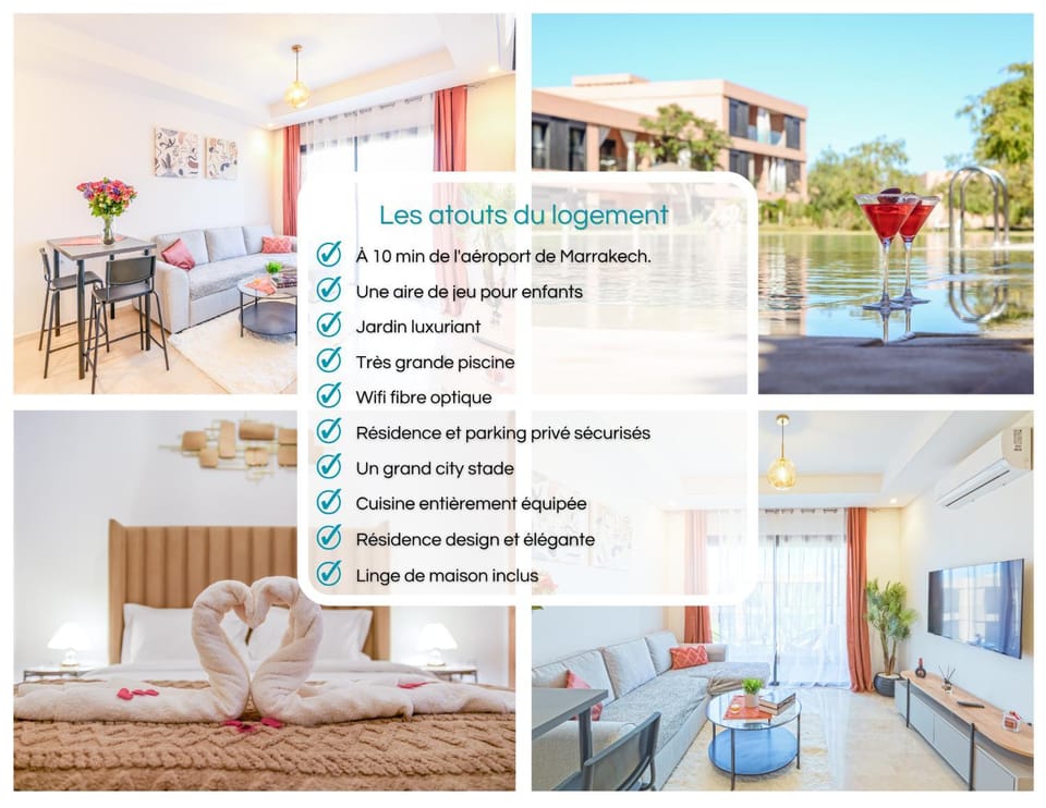 Mya cosy - Clim, Wifi, Jardin à 10min de l'Aéroport Apartment in Marrakesh