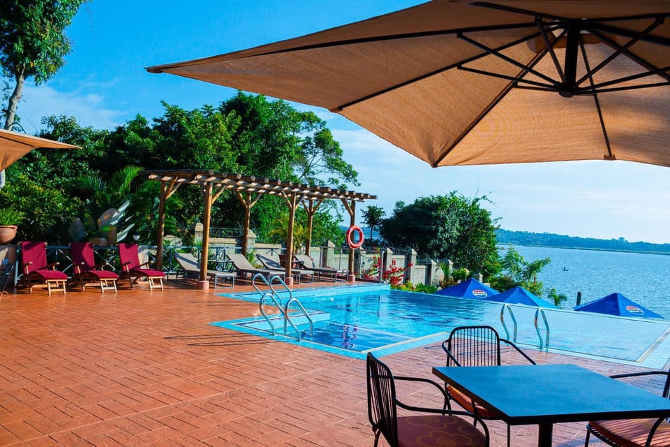 Natural landscape, Beach, Lake view, Pool view, Swimming pool, sunbed