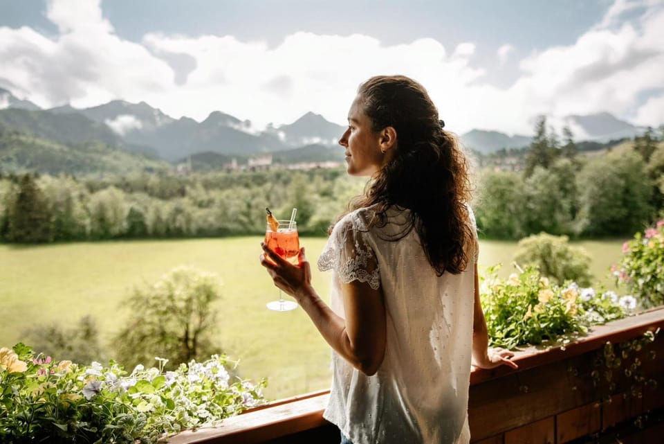 People, Natural landscape, Mountain view