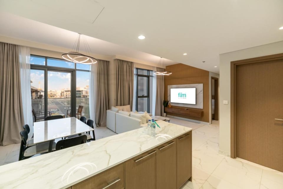 FAM Living - Getaway in Meydan - Modern Comfort Near Top Dubai Attractions Apartment in Dubai