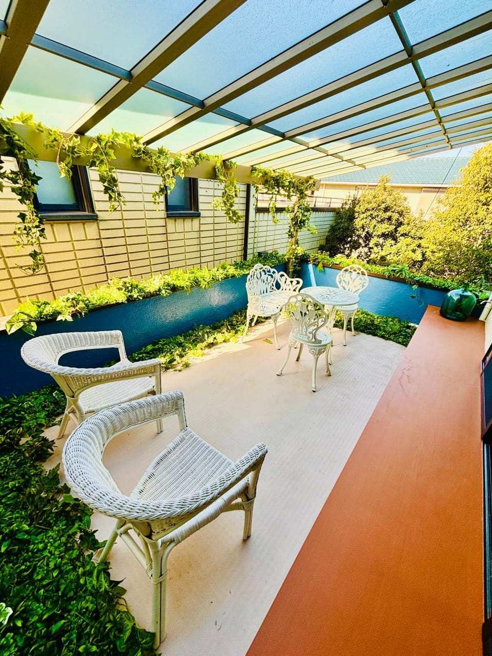 Day, Garden, View (from property/room), Balcony/Terrace, Seating area, Garden view
