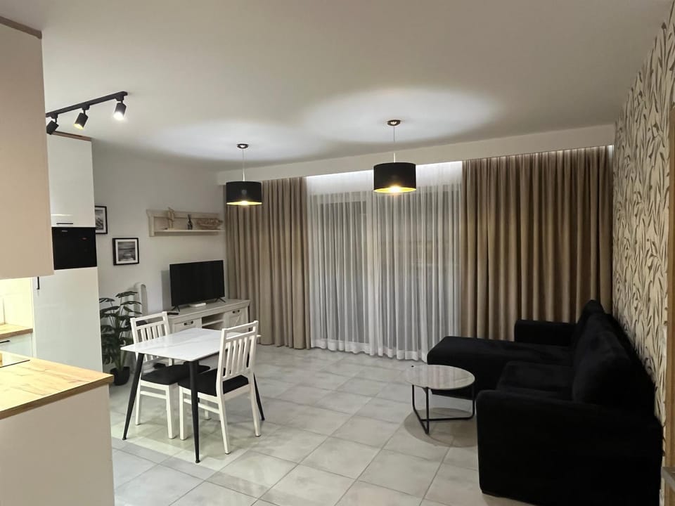 Czarno biały Apartment in Czechia