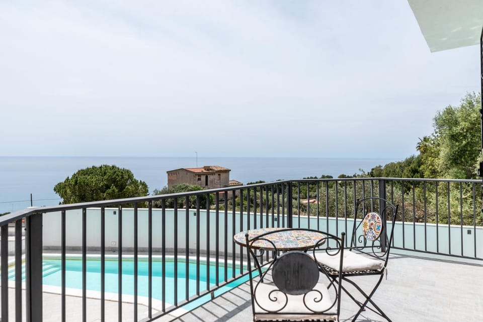 Property building, Living room, Swimming pool