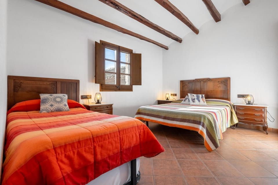 Property building, Living room, Bedroom