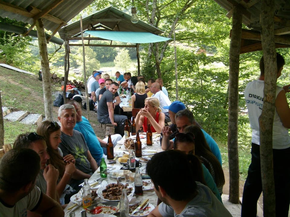 People, Food and drinks, group of guests