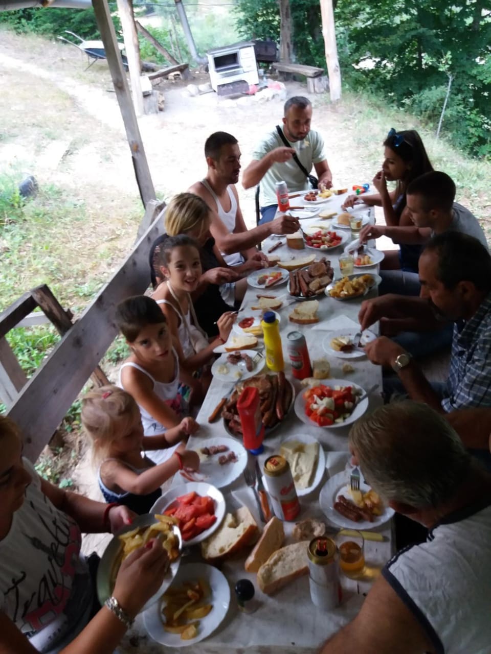 People, Breakfast, group of guests