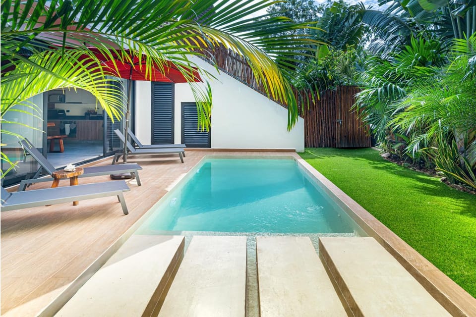 Patio, Spring, Day, Garden, Garden view, Pool view, Swimming pool
