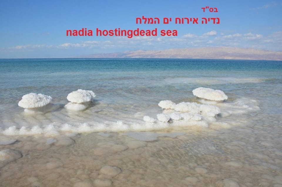 Nadia Hosting Dead Sea Nature lodge in South District