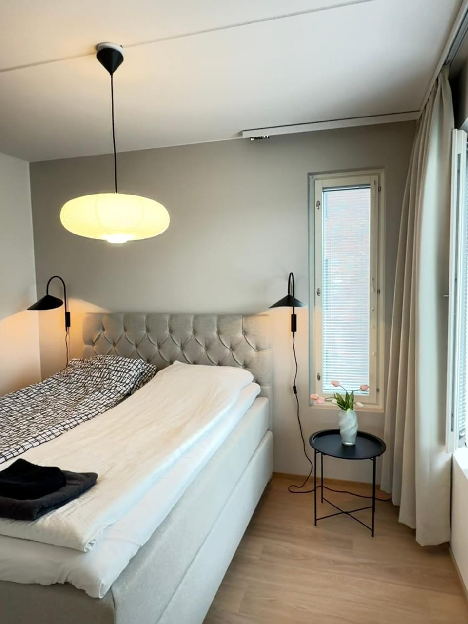 Saunallinen Lutakon kaksio järvinäkymin Apartment in Finland