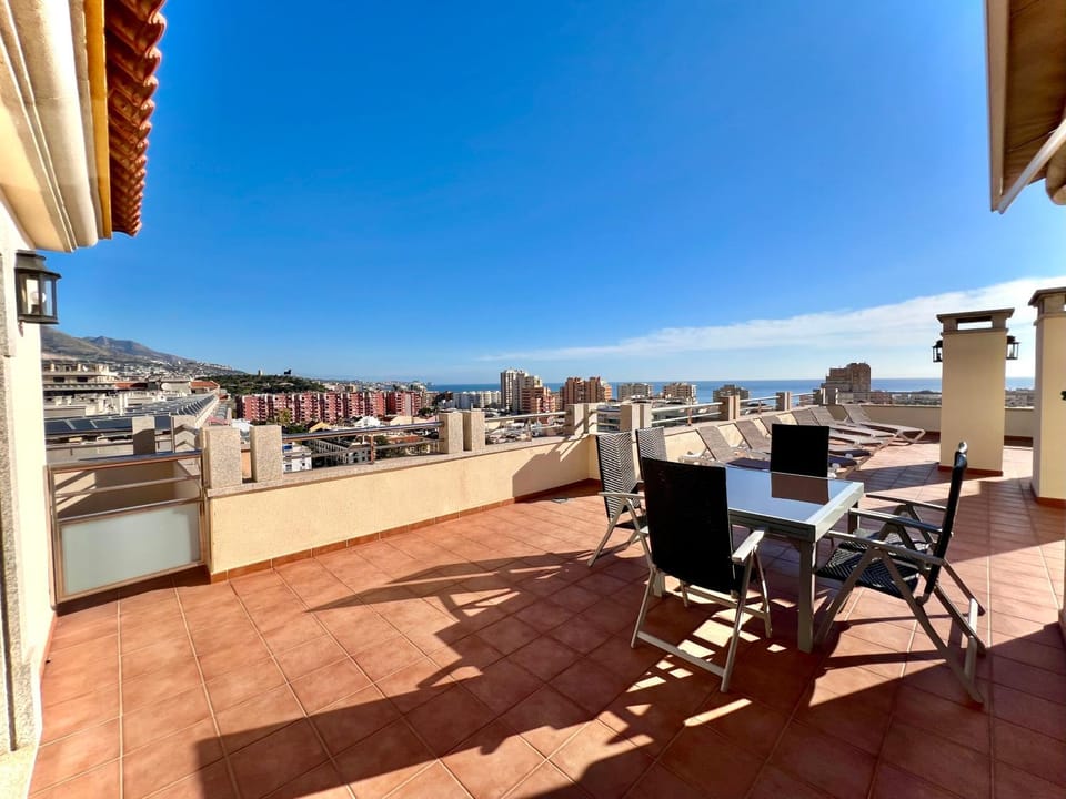 Property building, View (from property/room), Balcony/Terrace, City view, Mountain view