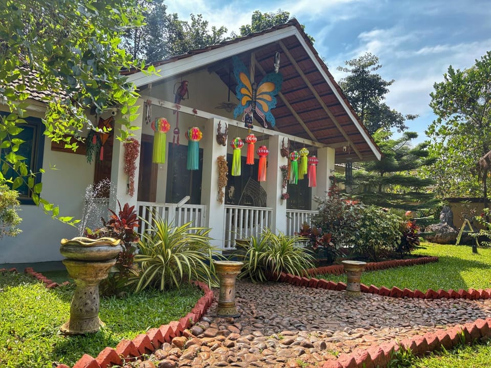 Property building, Day, Garden view
