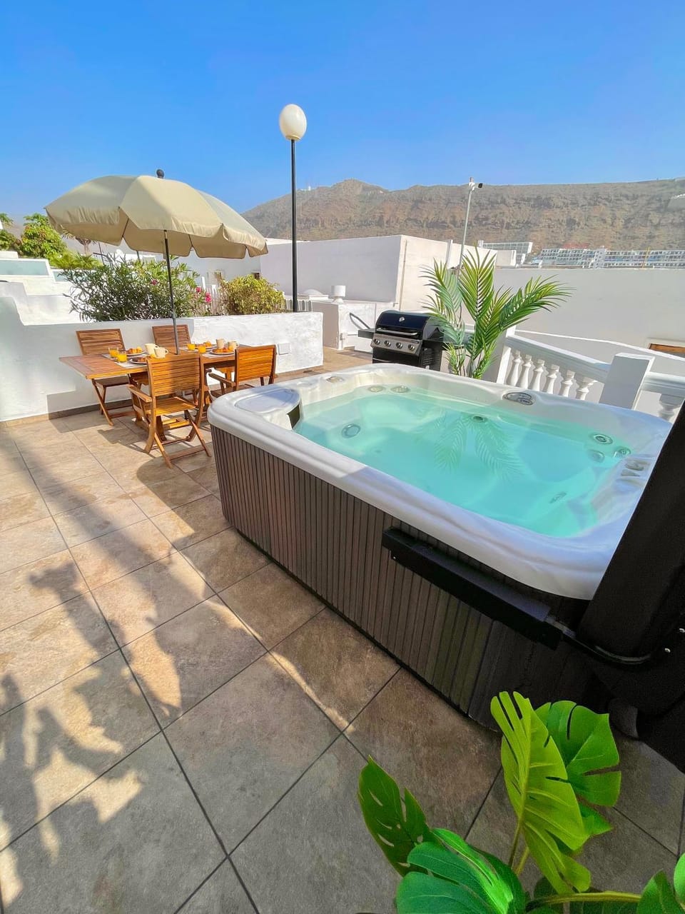 Paradise Dúplex Calm & Jacuzzi Puerto Rico House in Puerto Rico de Gran Canaria